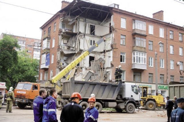 В Перми передано в суд дело об обрушении части жилого дома