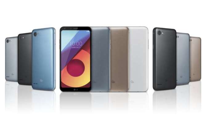 LG официально представила мобильные телефоны Q6, Q6+ и Q6a