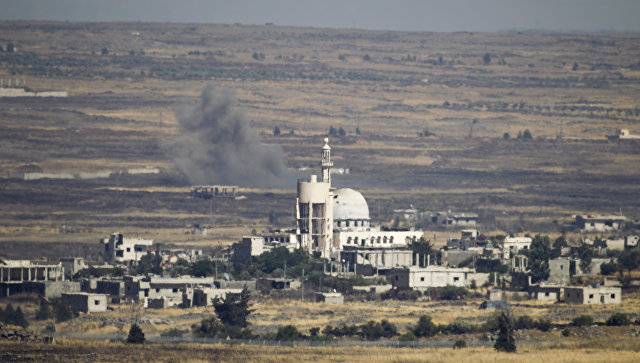 Израиль атаковал войска Сирии в ответ на случайный обстрел