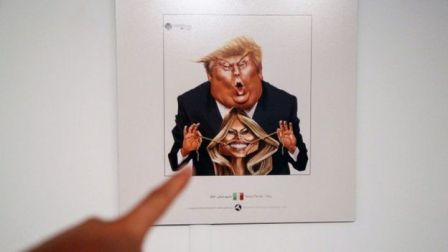 Лучшую карикатуру на Трампа выбрали в Иране
