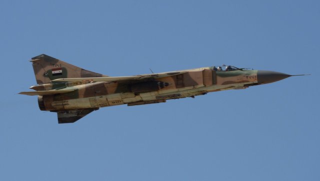 В Сирии боевики сбили МиГ-21, захватив в плен пилота