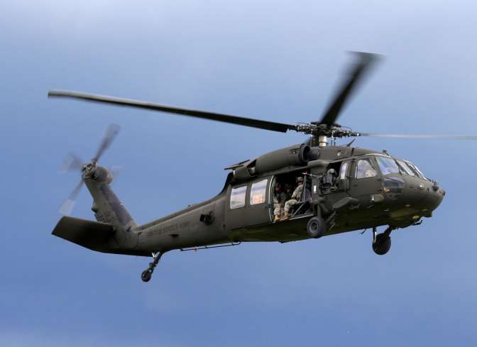 У берегов Йемена потерпел крушение вертолет США