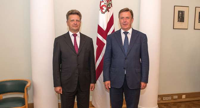 В Риге подписан протокол совещания российско-латвийской МПК