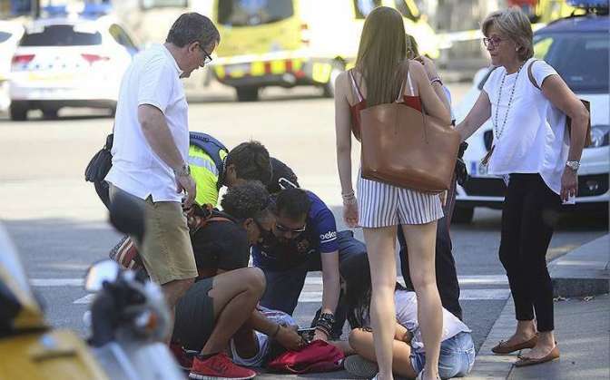 Милиция застрелила одного из устроителей теракта в Барселоне