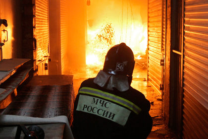 Пожар на швейной фабрике в Смоленске локализован