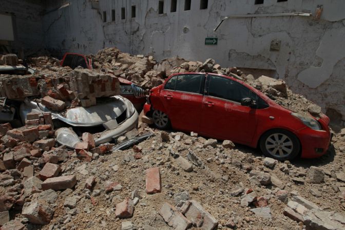 В Мексике случилось новое землетрясение магнитудой 5,8
