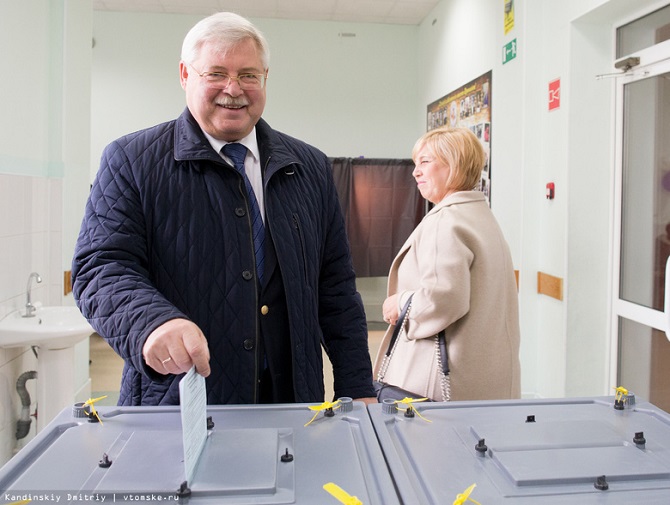 Сергей Жвачкин победил на выборах губернатора Томской области