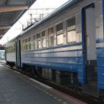 Под Киевом на ходу воспламенился локомотив поезда Киев