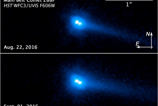 Ученые NASA обнаружили неповторимый двойной астероид