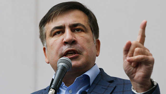 Саакашвили обиделся на украинцев за то, что они коверкают его имя