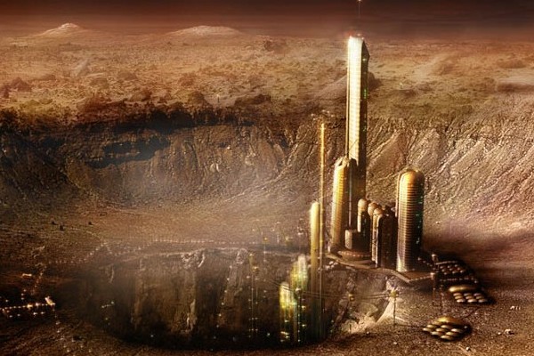 Среди мёртвой пустыни Марса найдены руины старинного города