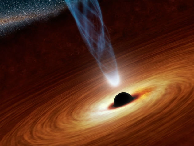 Ученые NASA поведали новые детали о черной дыре