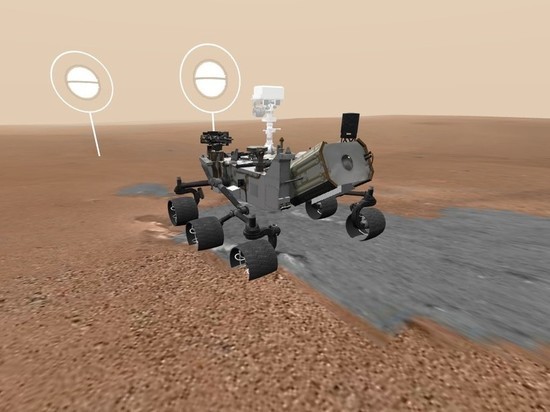 NASA запустило «прогулки по Марсу» в режиме 3G