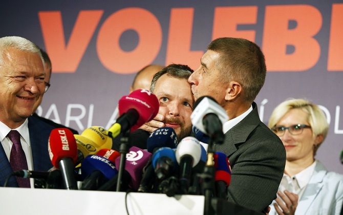 На выборах в Чехии победило правоцентристское движение миллиардера Бабиша