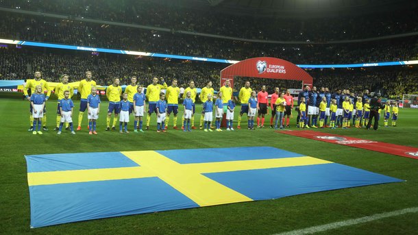 Сборная Швеции пробилась на чемпионат мира 2018