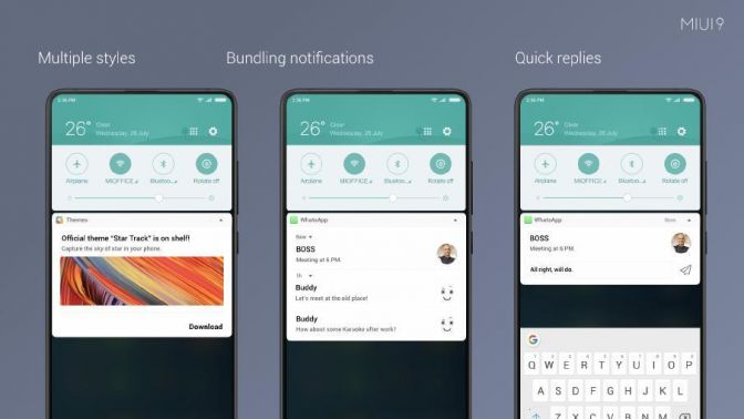 MIUI 9 уже доступна для первого телефона от Xiaomi