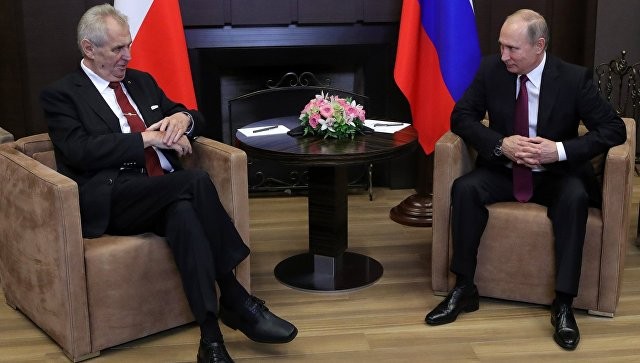 Земан анонсировал подписание договоров между РФ и Чехией на $20 млрд