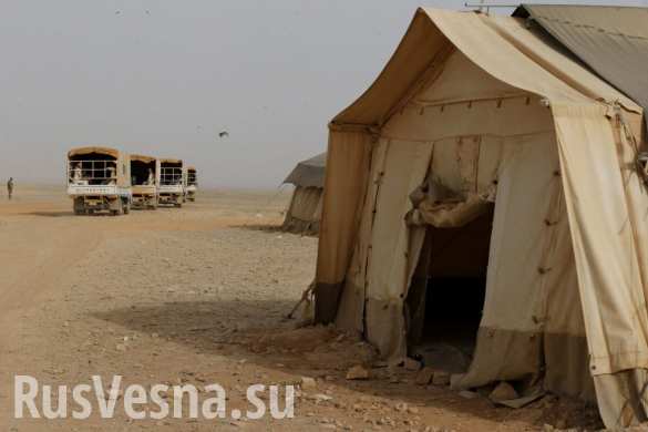 Центр примирения объявил об «изоляции» силами США 50 тысяч беженцев в Сирии