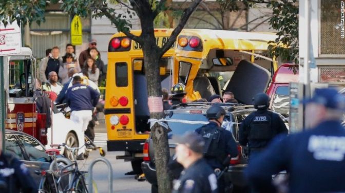 8 погибших, подозреваемый схвачен — Нападение в Нью-Йорке