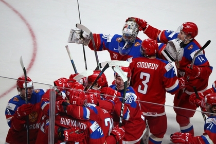 Молодежная сборная Российской Федерации по хоккею вышла в плей-офф ЧМ