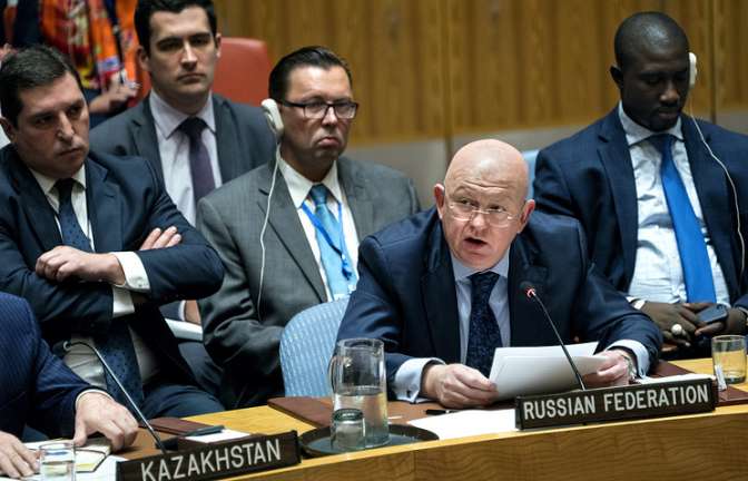 Небензя отчитал Климкина за рассмотрение Украины на совещании СБ ООН по КНДР