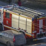 В Петербурге вечером горел закрытый флигель Юсуповского замка