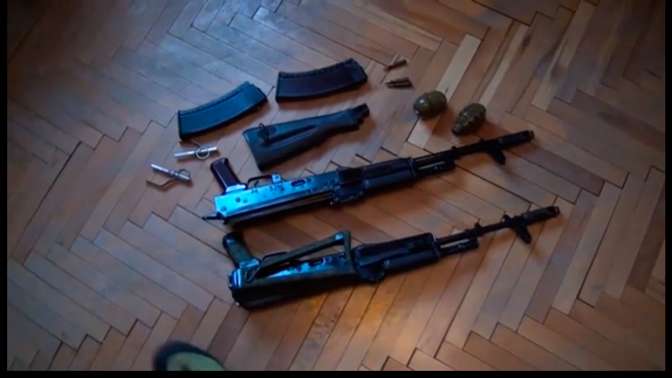 ФСБ опубликовало видео задержания подозреваемых в подготовке терактов на Новый год