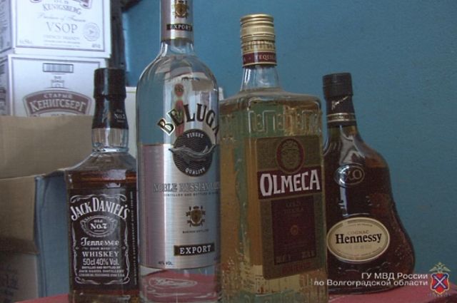 В Канске изъяли 15 тыс. бутылок с контрафактным спиртом