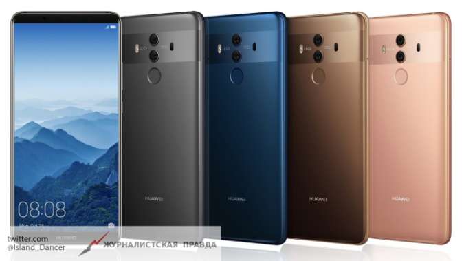 Huawei Mate 10 Pro стал «Смартфоном года»