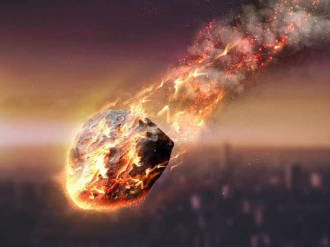 Метеорит, упавший на территории Детройта, вызвал землетрясение