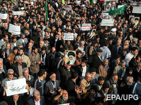 Число задержанных в Тегеране выросло до 450 человек — Протесты в Иране