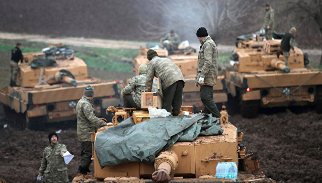 Анкара назвала число убитых турецких военных в Африне