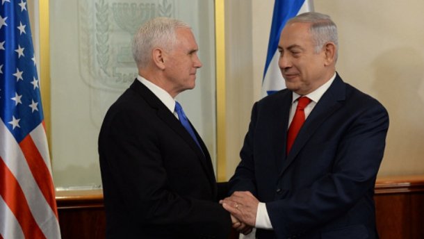 США перенесут посольство в Иерусалим в 2019 г — Майкл Пенс