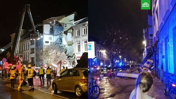 В Антверпене при взрыве в жилом доме пострадали 5 человек