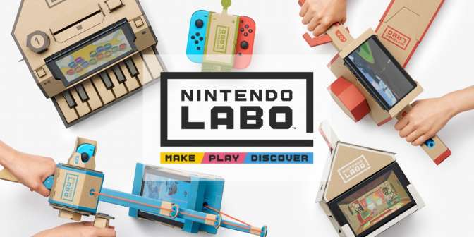 Nintendo выпустит картонный конструктор Labo для консоли Switch