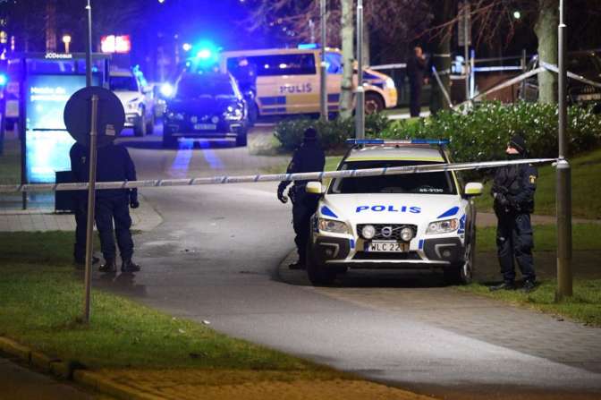 В отделении милиции в шведском Мальмё взорвалась бомба