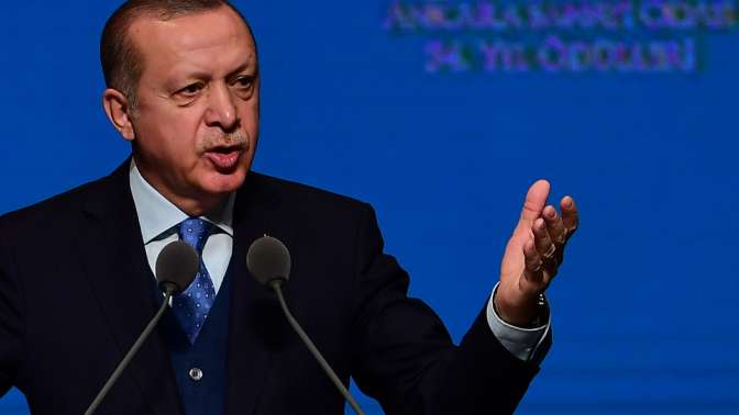 Президент Турции объявил, что не посягает на территорию Сирии