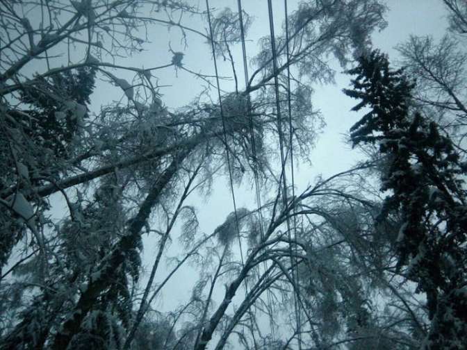 В Подмосковье создан оперативный штаб по ликвидации последствий, вызванных снегопадом