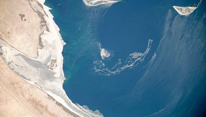 Русский космонавт продемонстрировал снимок «катастрофически высохшего» Аральского моря