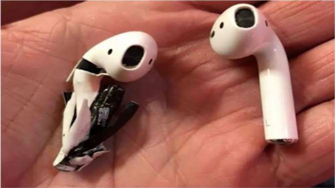 Дым из ушей: наушники AirPods загорелись