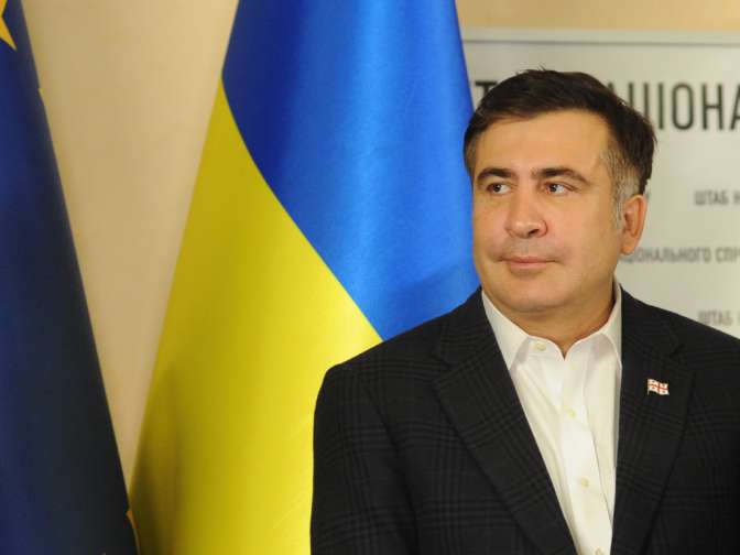 Саакашвили сказал, что делал в одном из самых дорогих отелей столицы Украины
