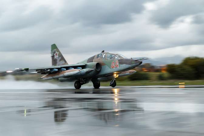 Последний неравный бой пилота Су-25 попал в объектив камеры