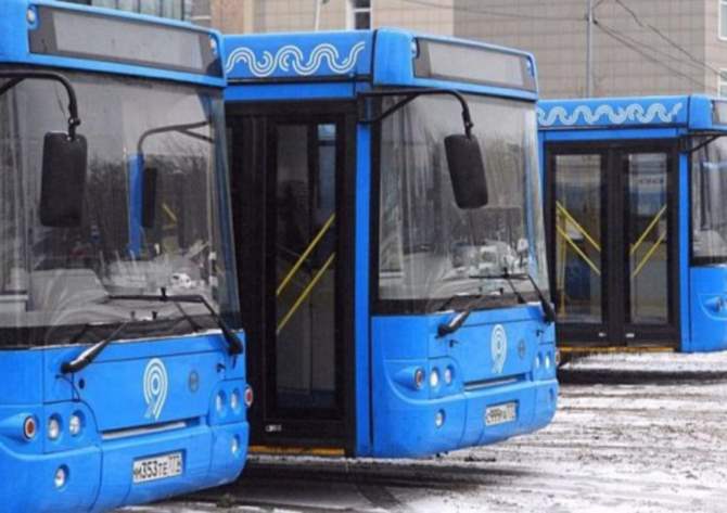 Из-за холодов в столице увеличили количество автобусов