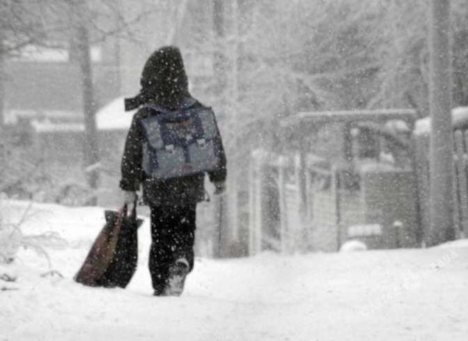 Одессу накроет снегопад: школы и садики закроют