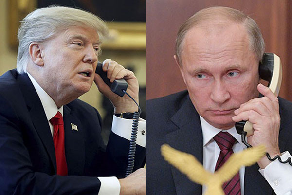 Трамп прокомментировал телефонный разговор с Путиным