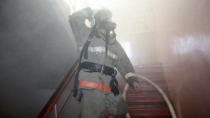 В Подмосковье произошел пожар в детском реабилитационном центре