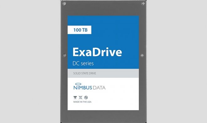 Анонсирован 1-ый в мире SSD на 100 терабайтов