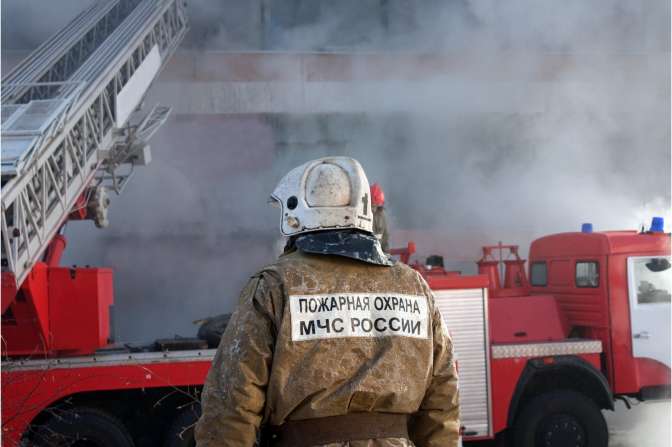 В Краснодаре из-за пожара эвакуировали детскую краевую поликлинику