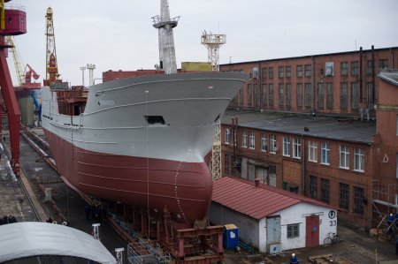 Завод «Янтарь» в Калининграде спустит на воду траулер для камчатских рыбаков