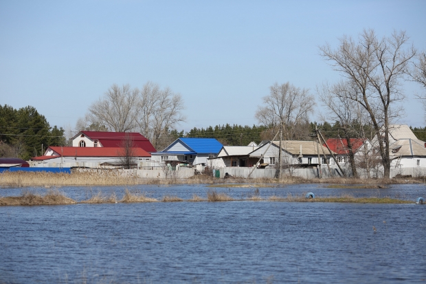 В Волгоградской области все еще затоплены 50 дворов
